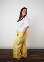 Daize Linen Racer Pant