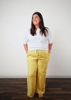 Daize Linen Racer Pant