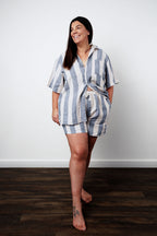 Linen Short Sleeve Set