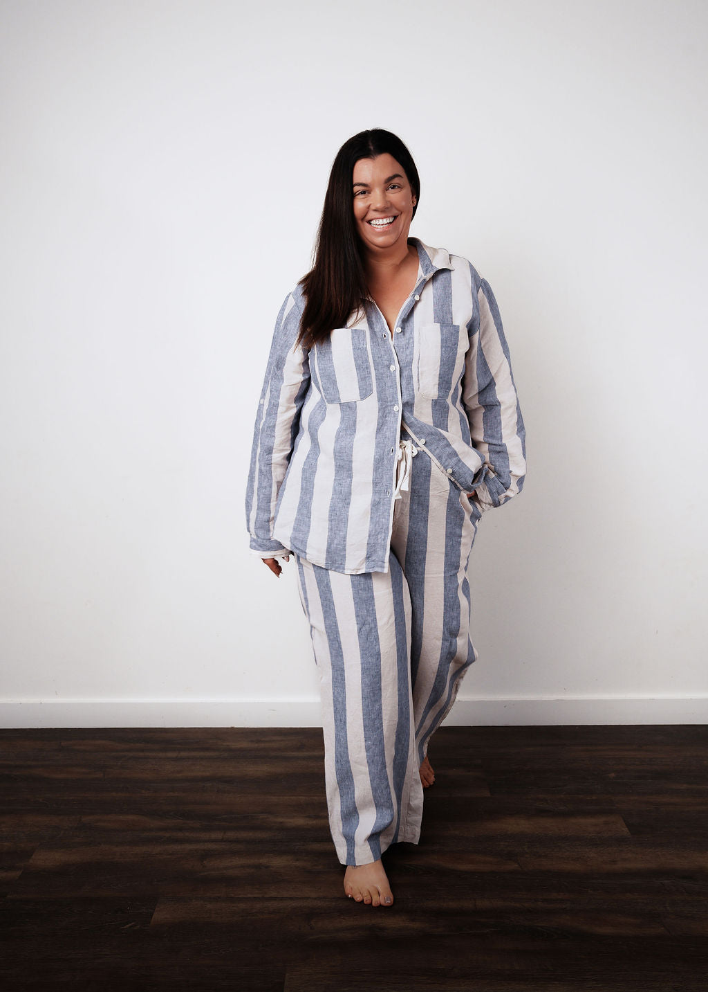 Linen Long Sleeve Set