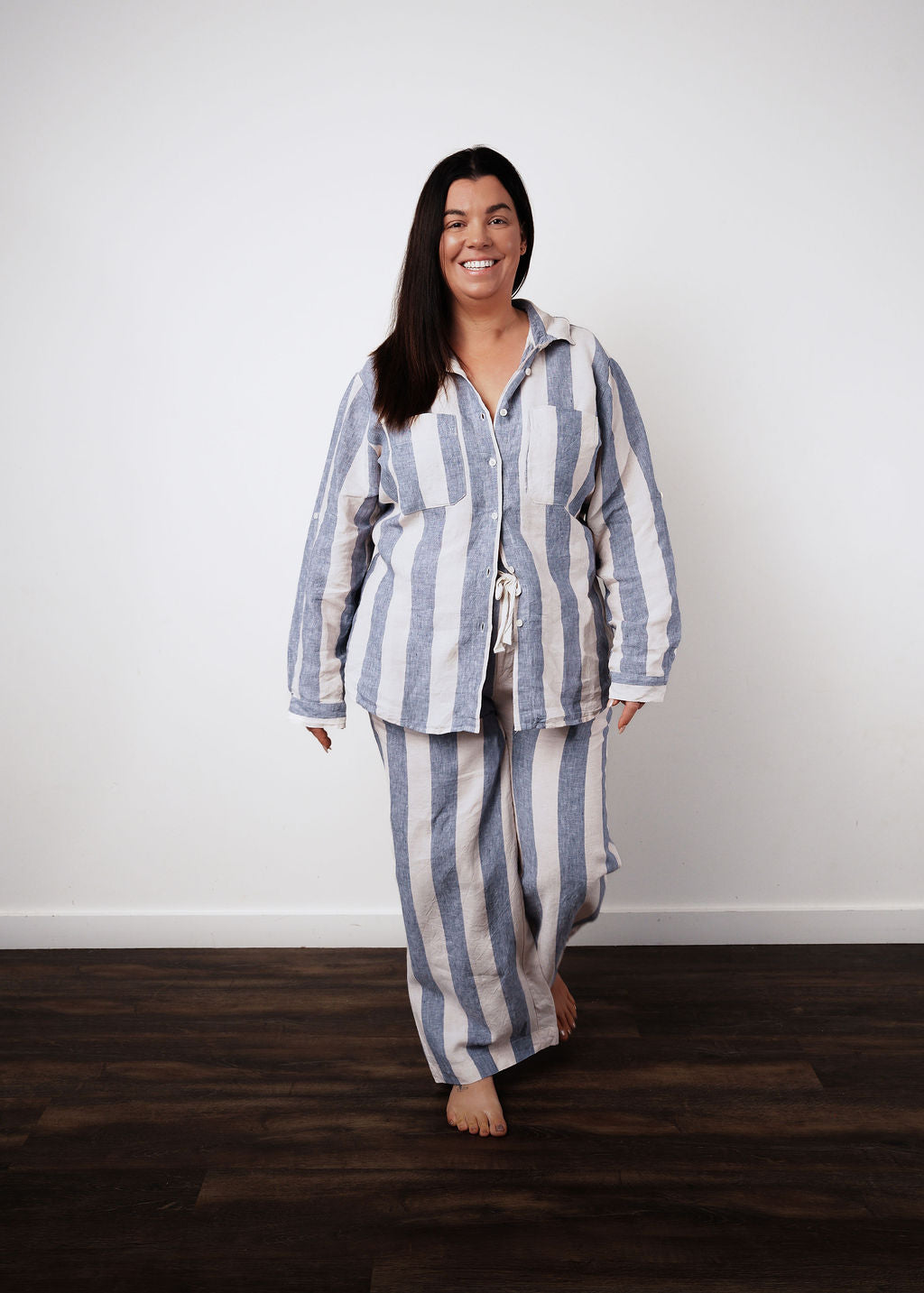 Linen Long Sleeve Set