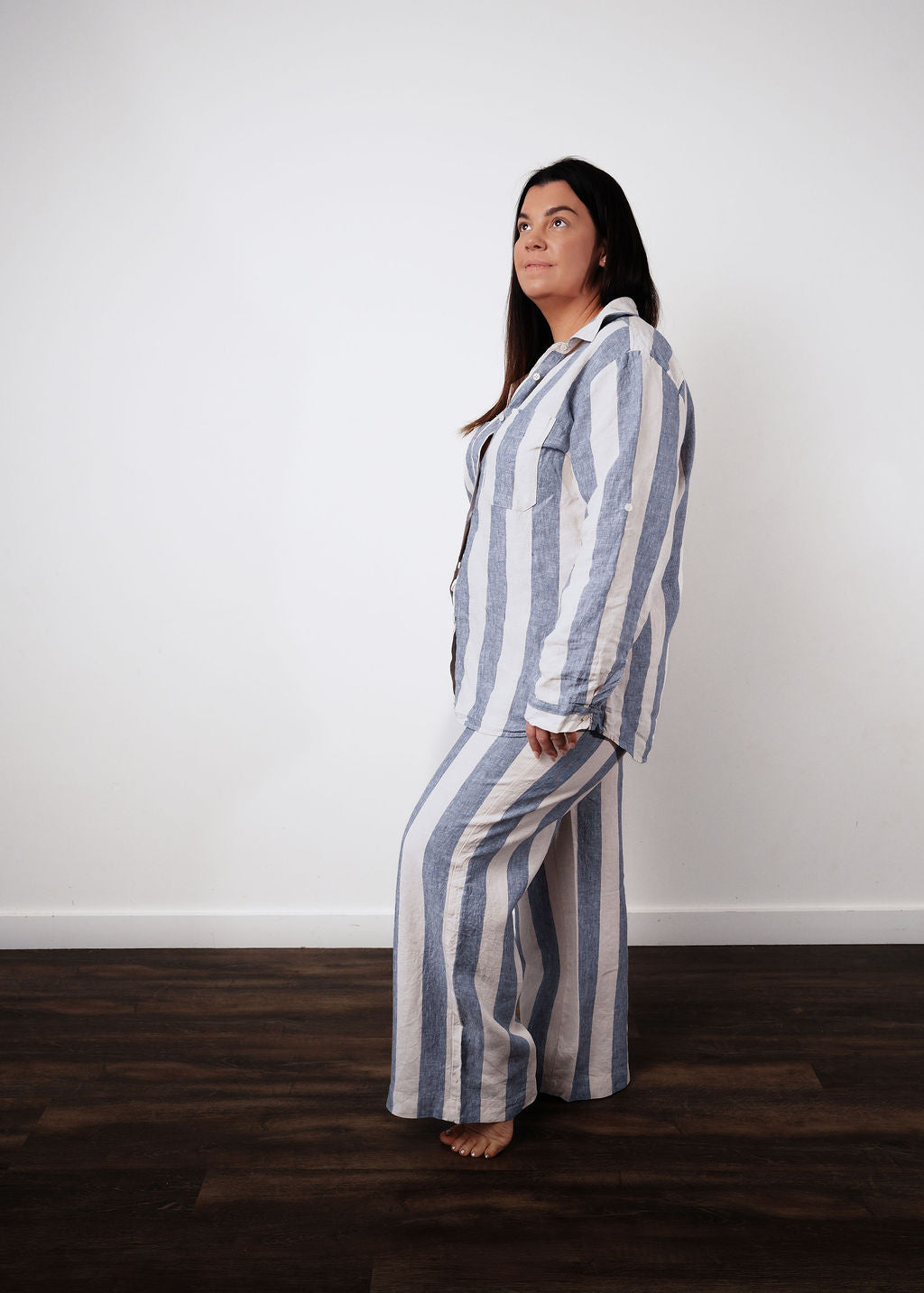 Linen Long Sleeve Set