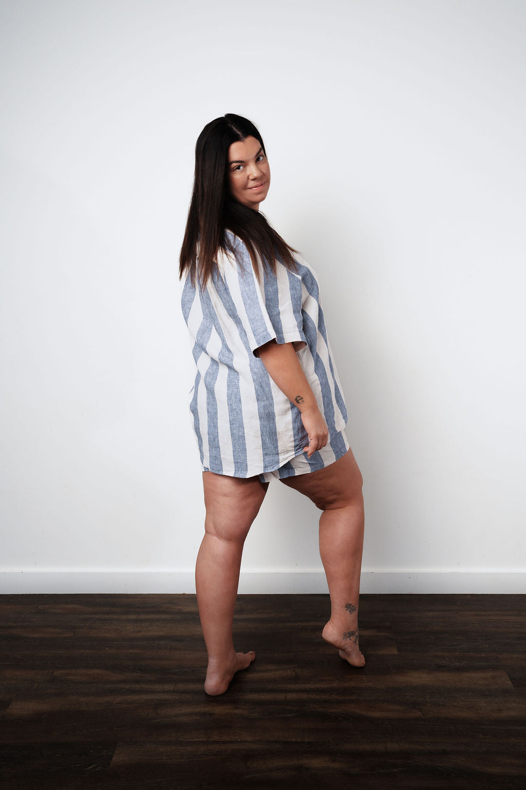 Linen Short Sleeve Set