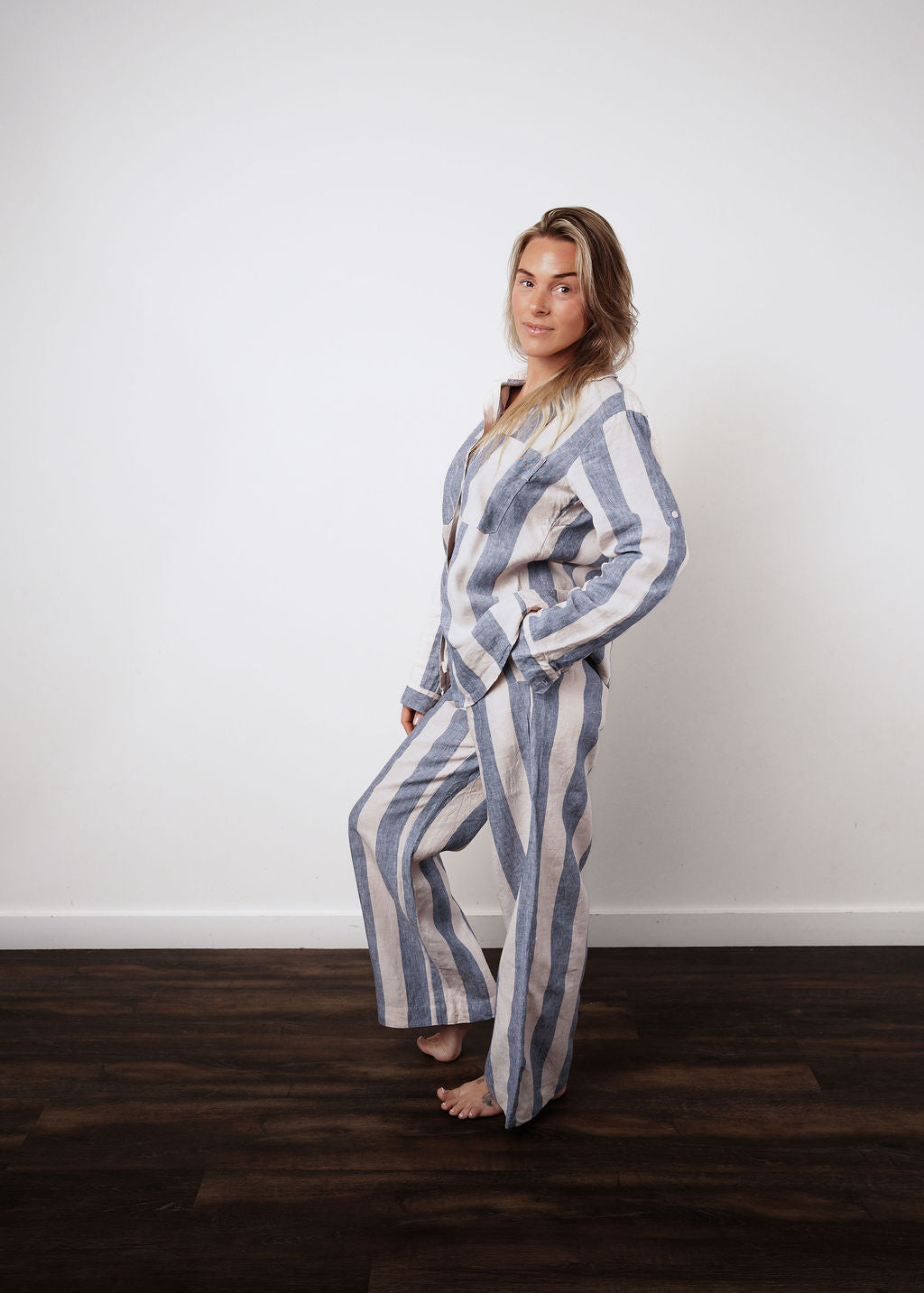 Linen Long Sleeve Set