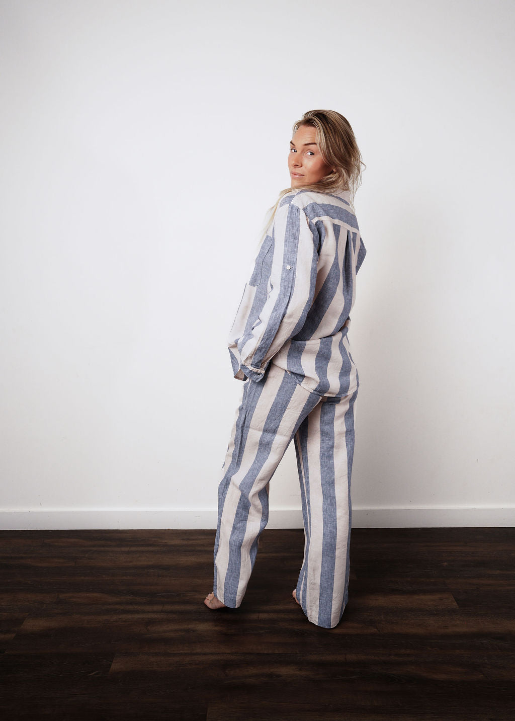 Linen Long Sleeve Set