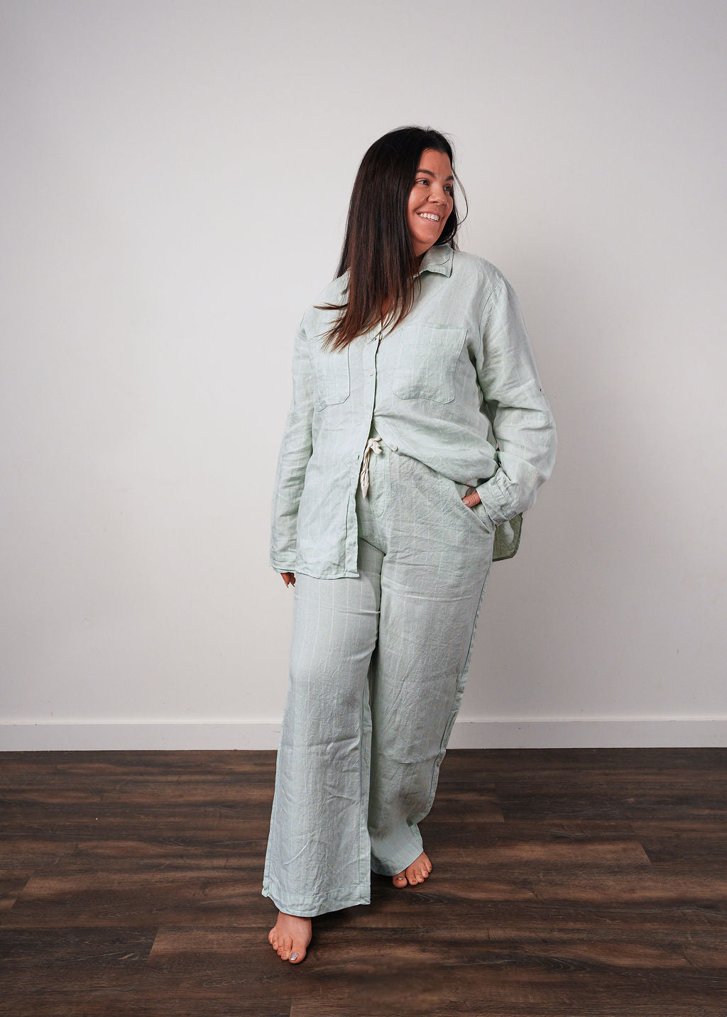 Oversized Linen Shirt