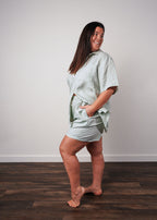 Linen Short Sleeve Set