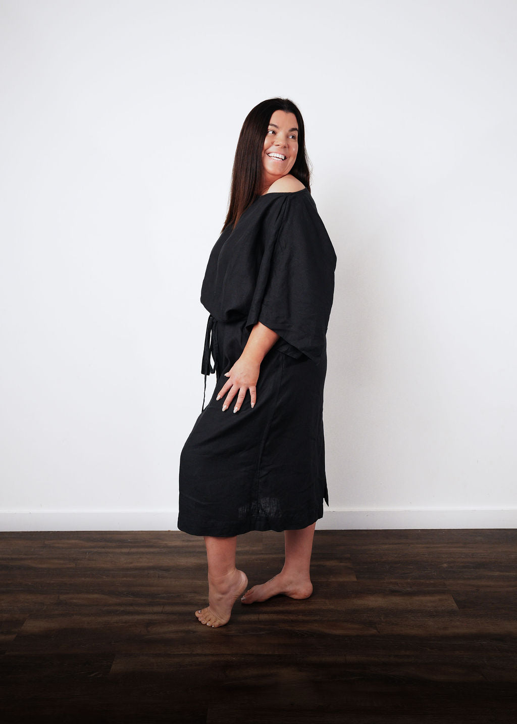 Aurora Linen Dress