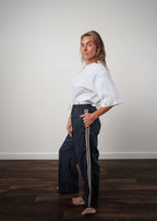 Daize Linen Racer Pant