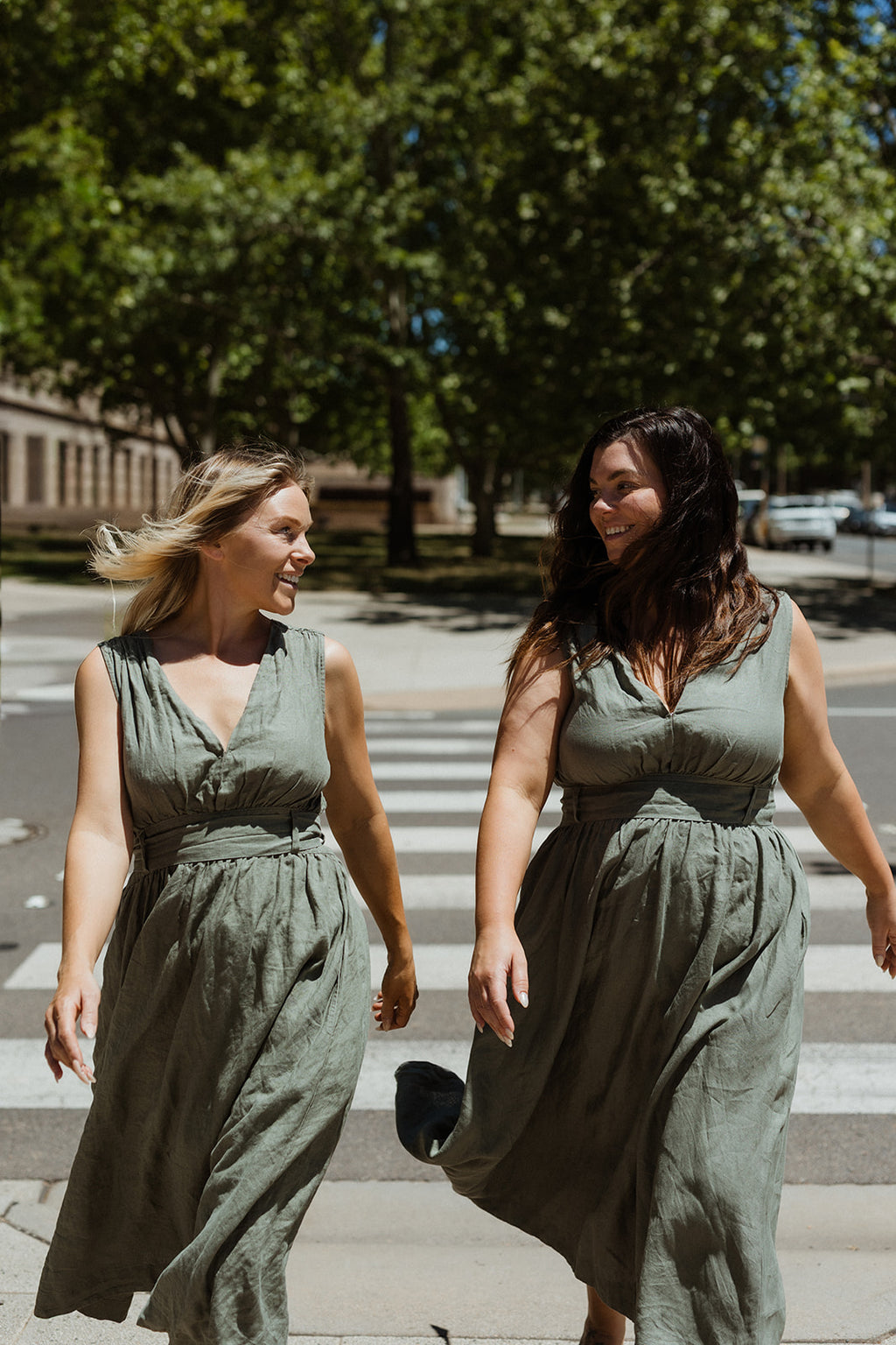 Freya Linen Dress