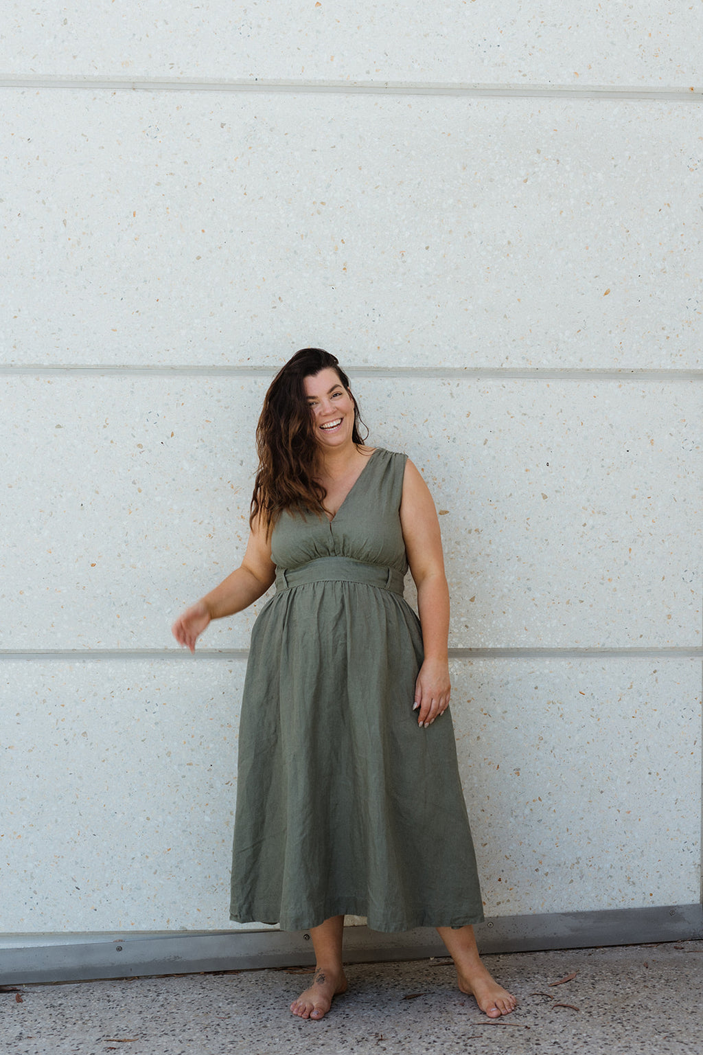 Freya Linen Dress