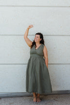 Freya Linen Dress