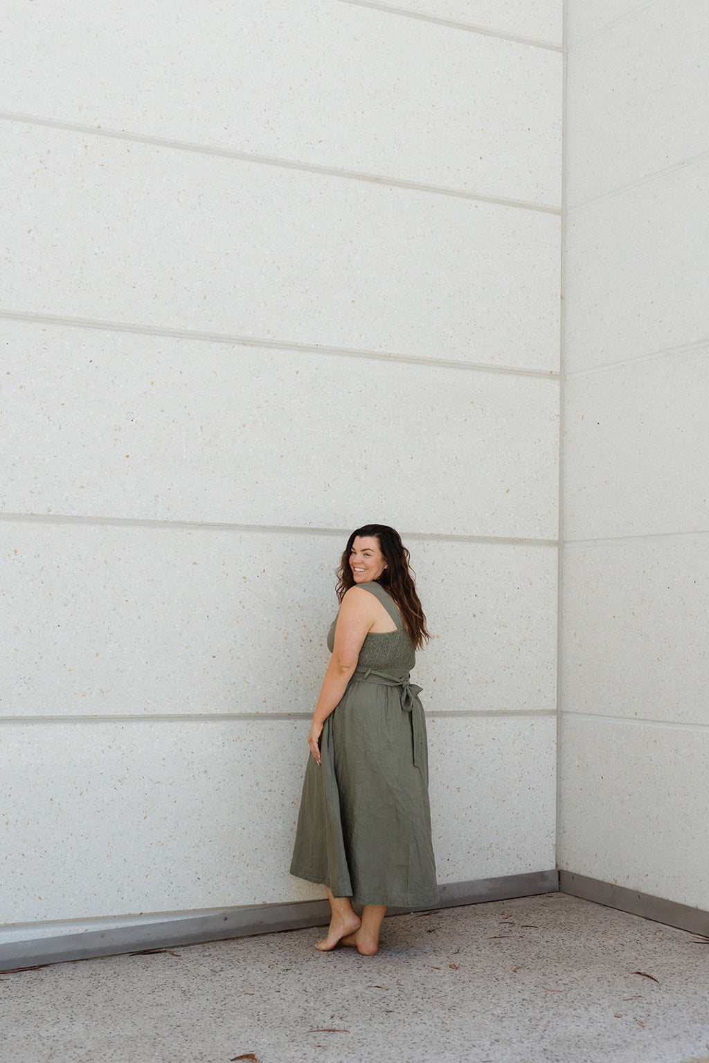 Freya Linen Dress