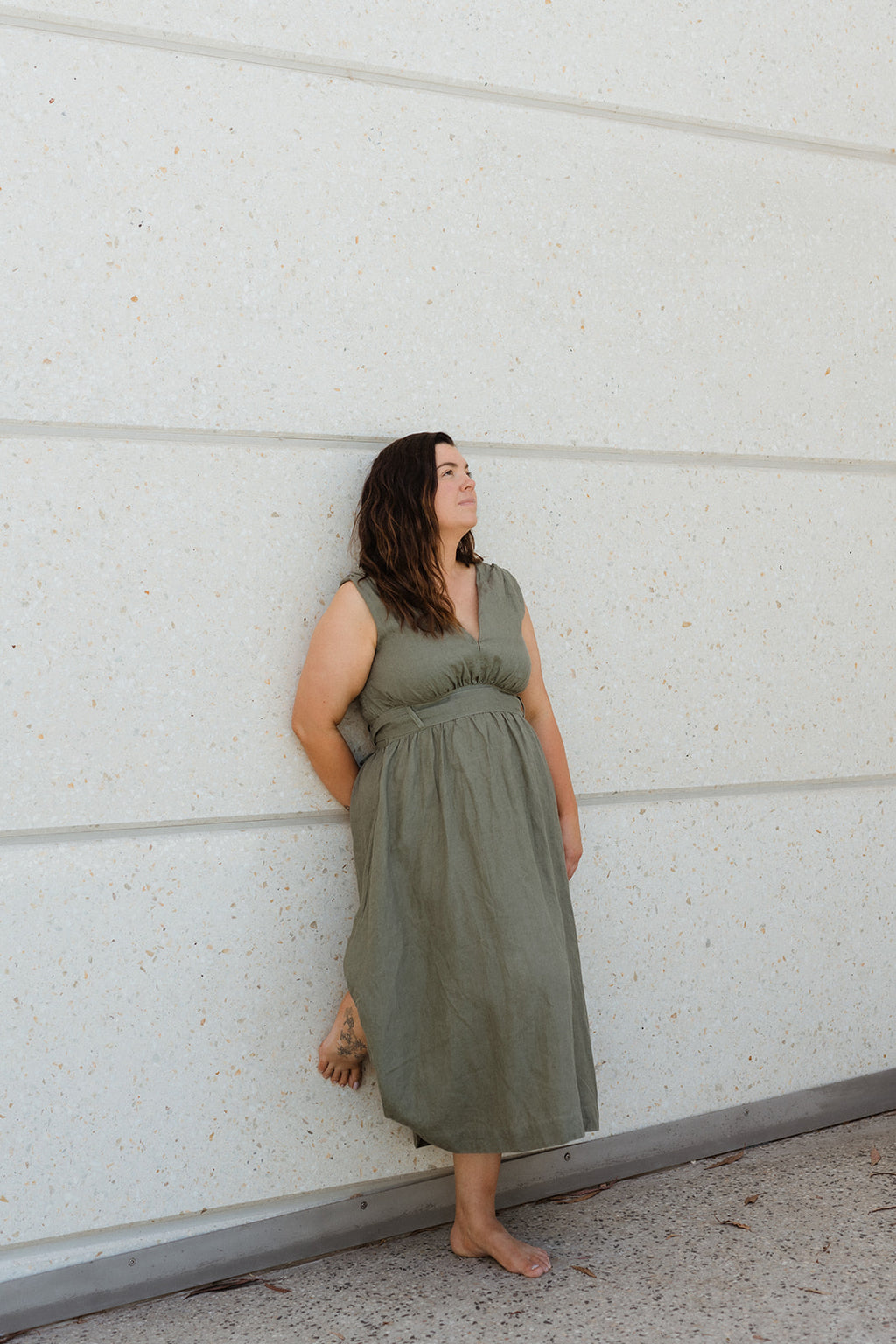 Freya Linen Dress
