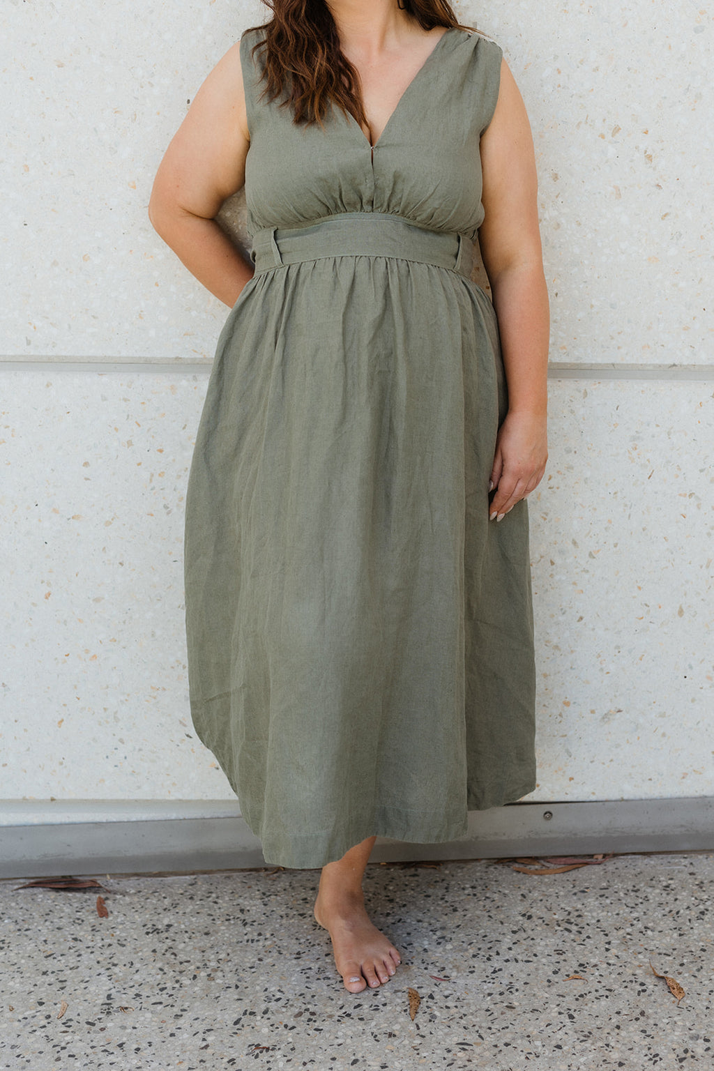 Freya Linen Dress