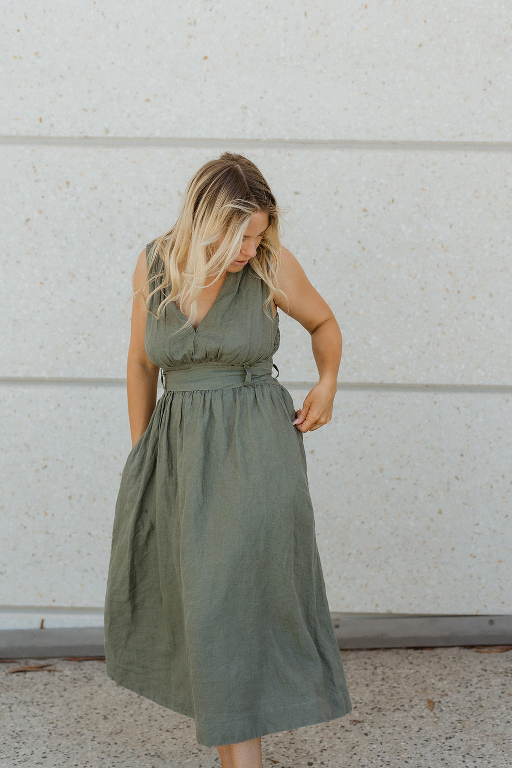 Freya Linen Dress