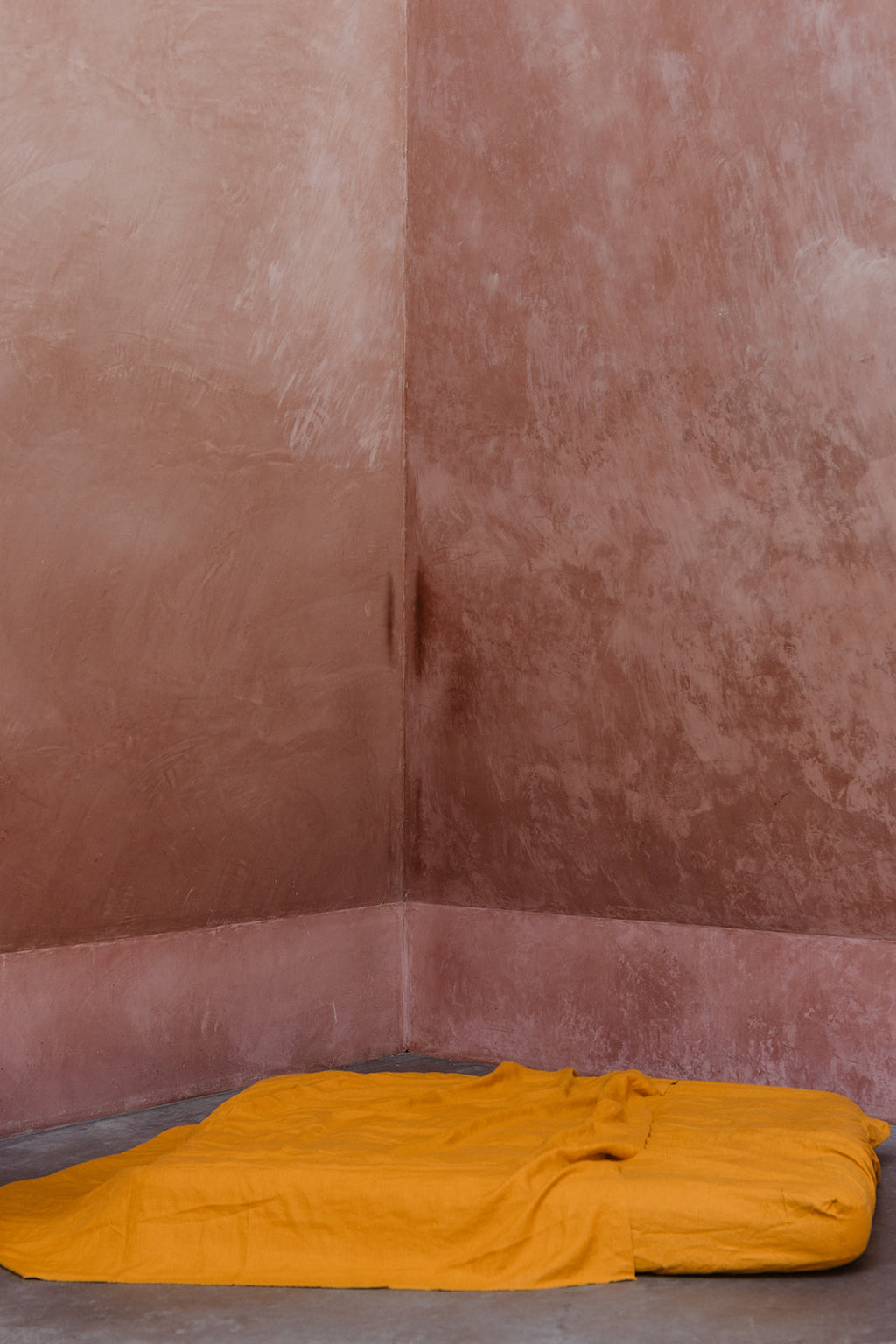 Linen Pillowcases in Marigold