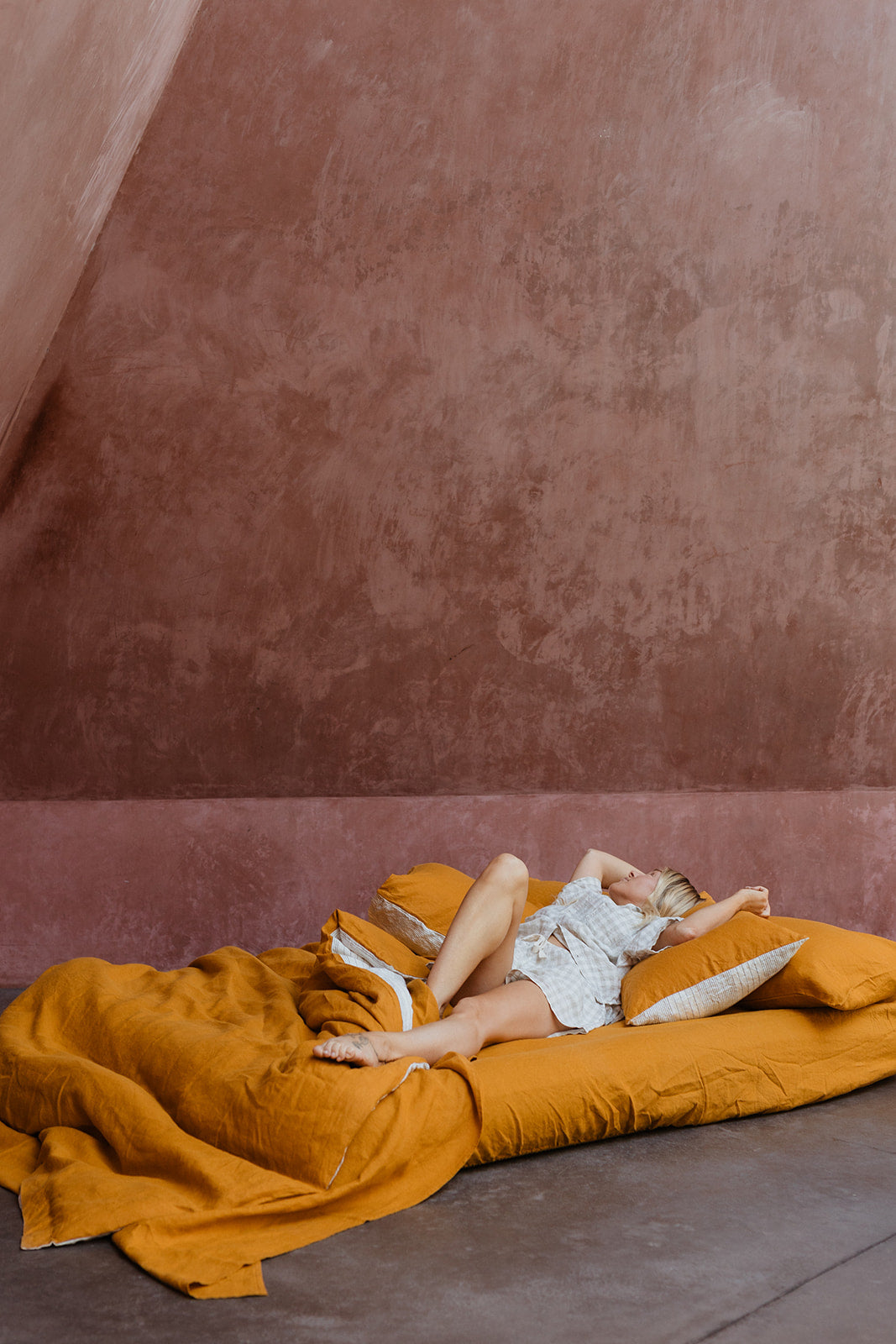 Linen Duvet Cover Set - Yuna