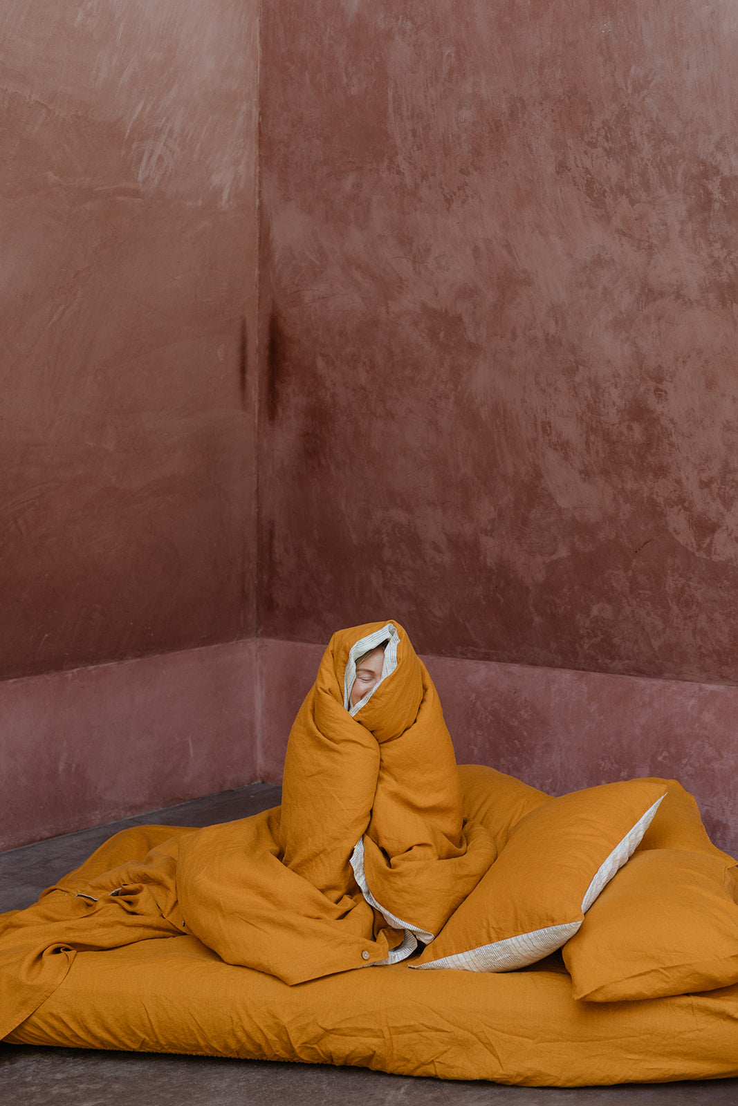 Linen Duvet Cover Set - Yuna