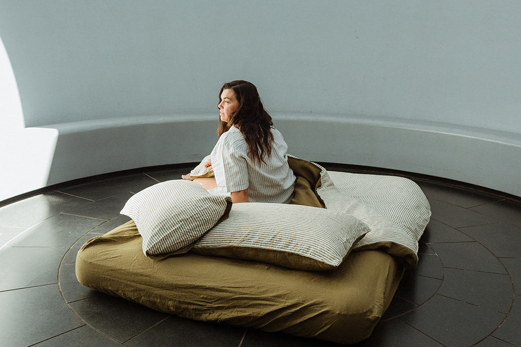 Linen Duvet Cover Set - Liv