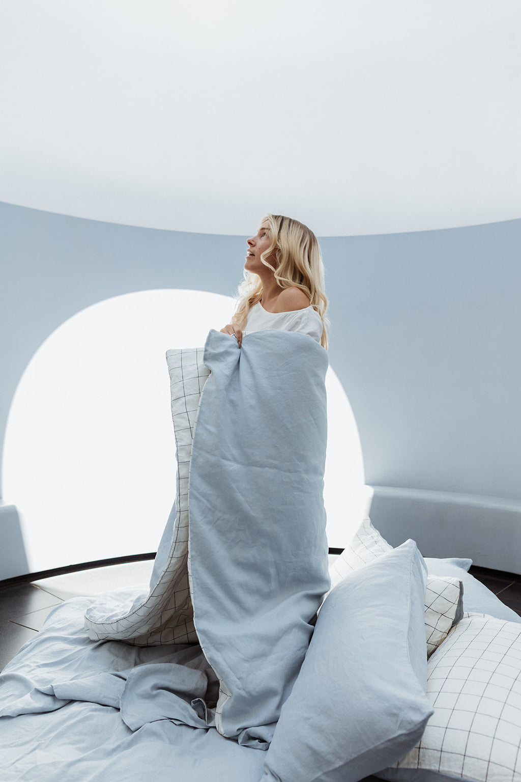 Linen Duvet Cover Set - Alice