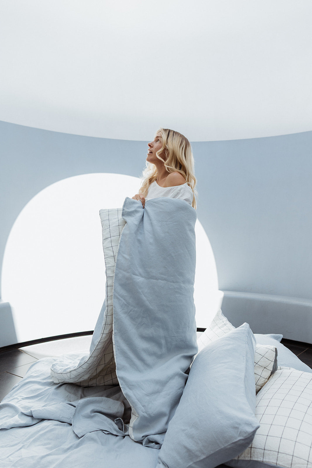 Linen Duvet Cover Set - Alice