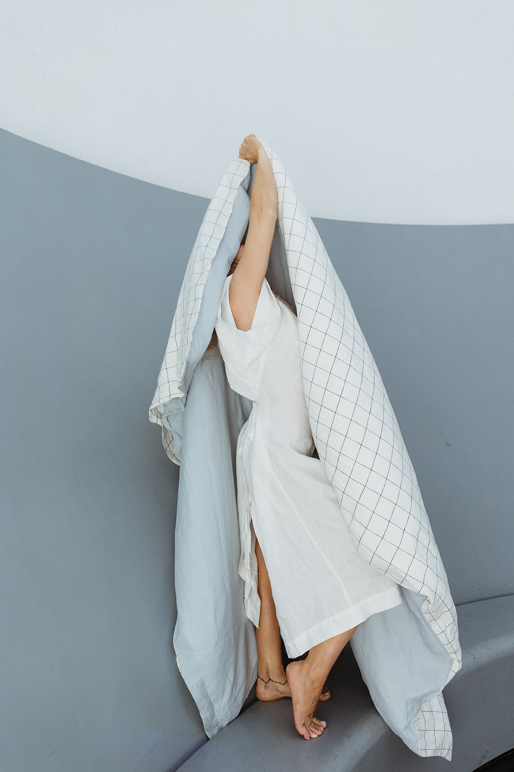 Linen Duvet Cover Set - Alice