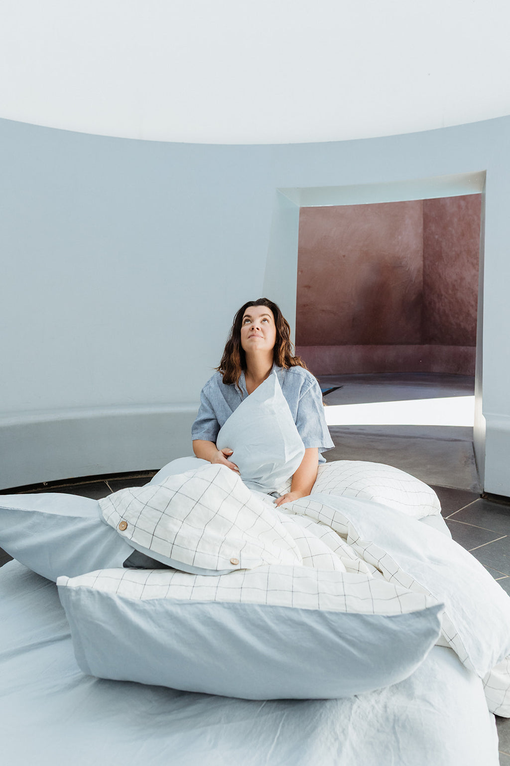 Linen Duvet Cover Set - Alice