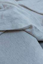 Linen Sheet Set in Pinstripe