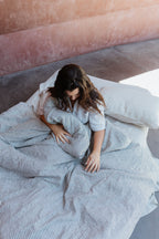 Linen Duvet Cover Set - Ida