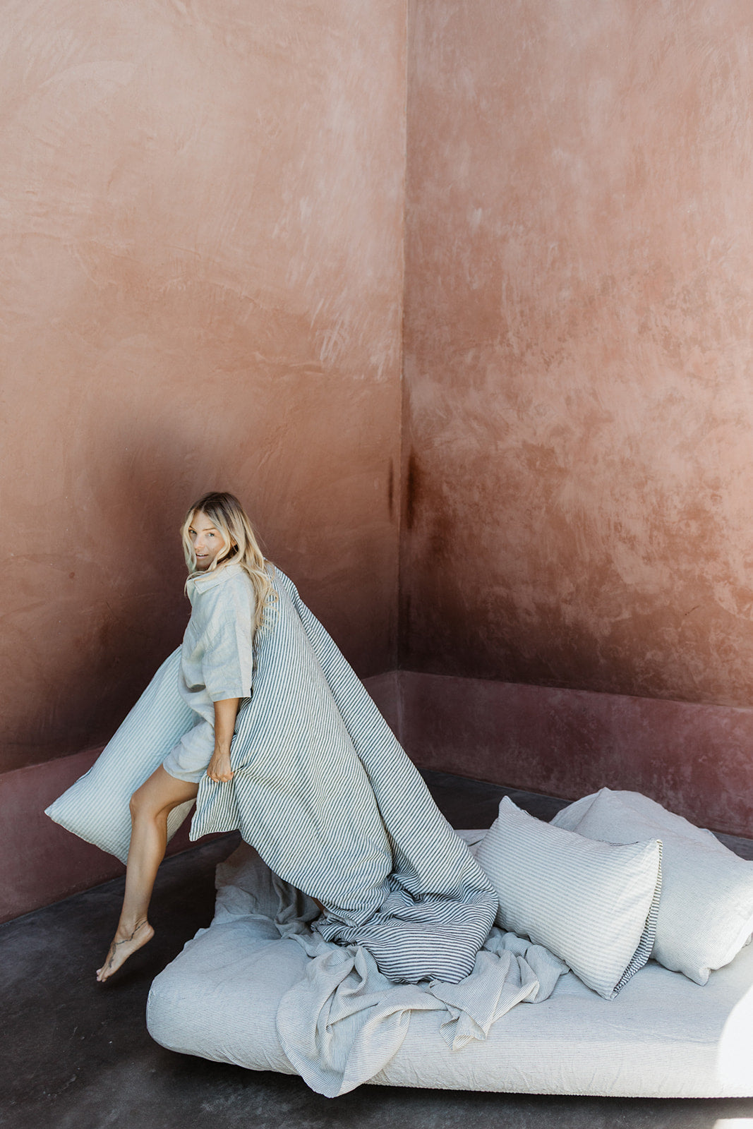 Linen Duvet Cover Set - Ida