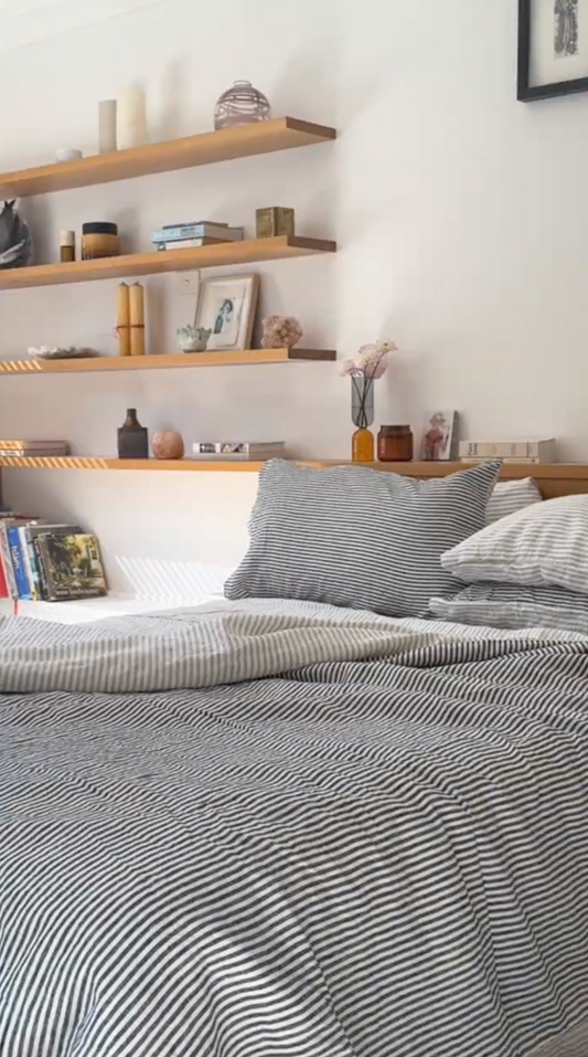 Double Pinstripe Sheet Set