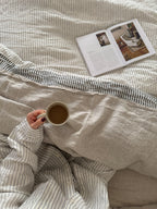 Linen Duvet Cover Set - Ida